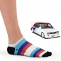 Preview: Socken im Design "E30 M-Tech" - Sneaker / Kurz